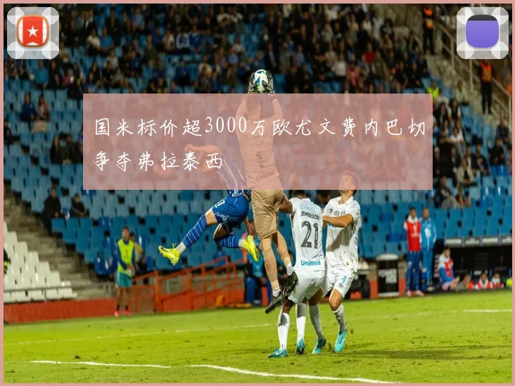 国米标价超3000万欧尤文费内巴切争夺弗拉泰西