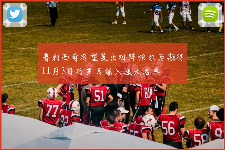 普利西奇有望复出对阵帕尔马期待11月3日对罗马能入选大名单